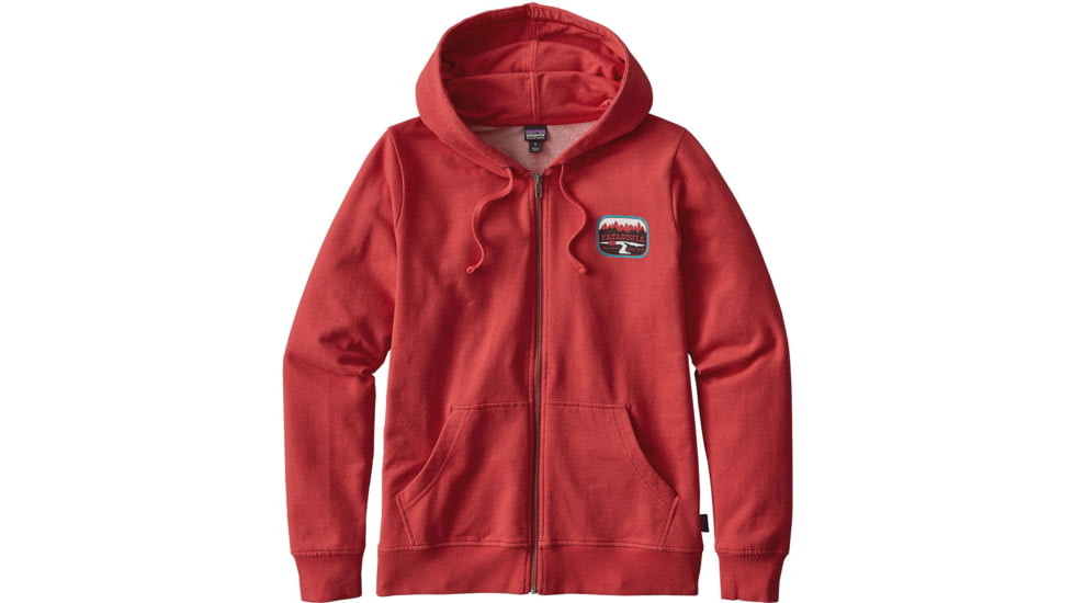 Patagonia Pointed West Midweight Full-Zip Hoody - Men's-French Red-Large