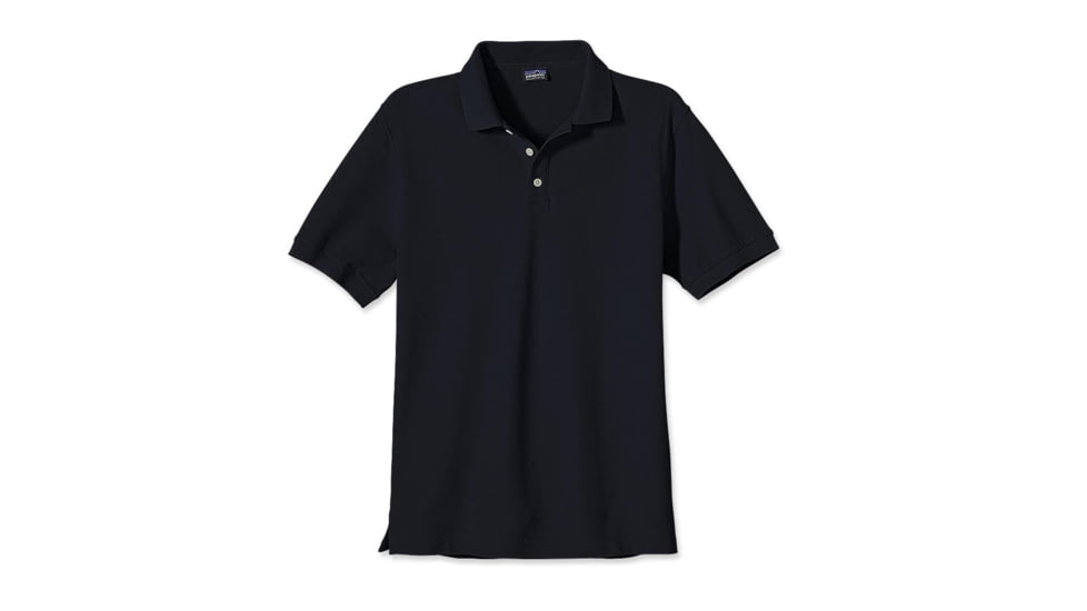 Patagonia Polo Shirt - Men's-Black-X-Small