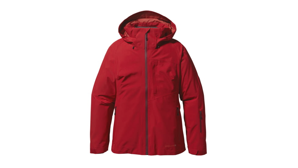 Patagonia Powder Bowl Jacket - Womens-Classic Red-Large