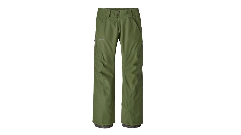 Patagonia Powder Bowl Pants - Womens-Buffalo Green-X-Large