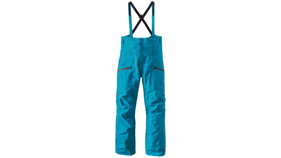 Patagonia PowSlayer Bibs - Men's-Grecian Blue-Small