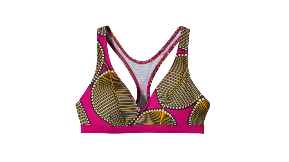 Patagonia Print Bibiana Swim Top - Women's-Palm Fronds/Flash Pink-Small