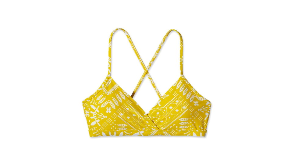 Patagonia Print Kupala Swim Top - Women's-Quills Swim/Chromatic Yellow-Small