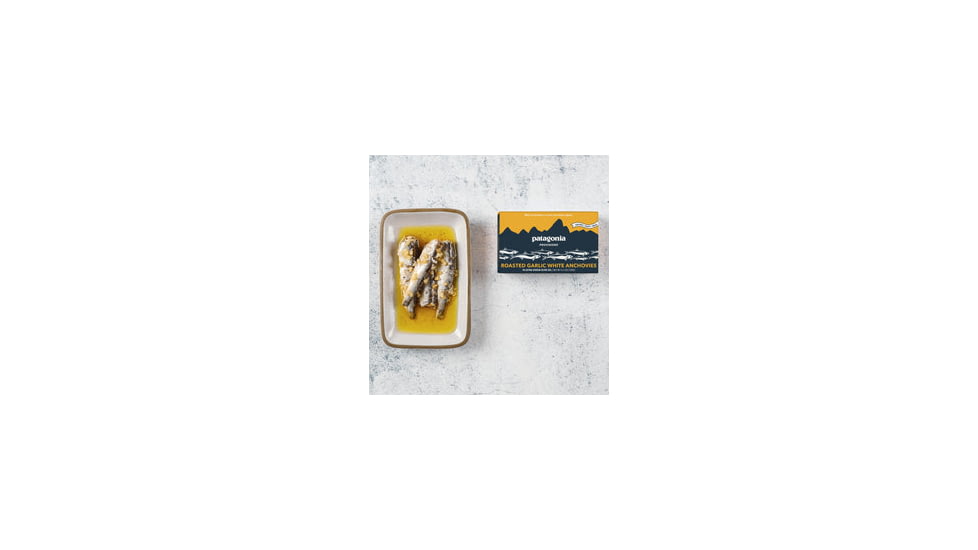 Patagonia Provisions Roasted Garlic Spanish White Anchovies - 1 Can, 39392683851962