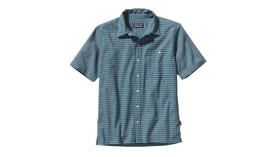 Patagonia Puckerware Short Sleeve Shirt - Men's -McNeil/Curacao-X-Small
