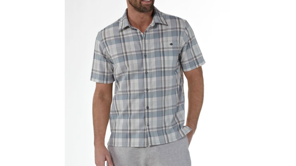 Patagonia Puckerware Short Sleeve Shirt - Men's -Heave To/Tailored Grey-X-Small
