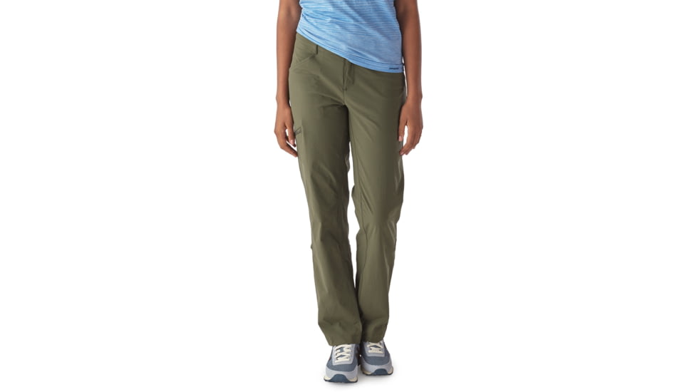 Patagonia Quandary Pants - Women's-Industrial Green-Regular Inseam-2