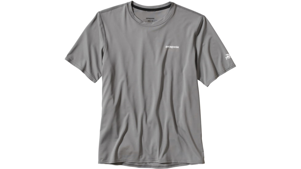 Patagonia R0 Short-Sleeved Sun Tee - Men's-Feather Grey-X-Small