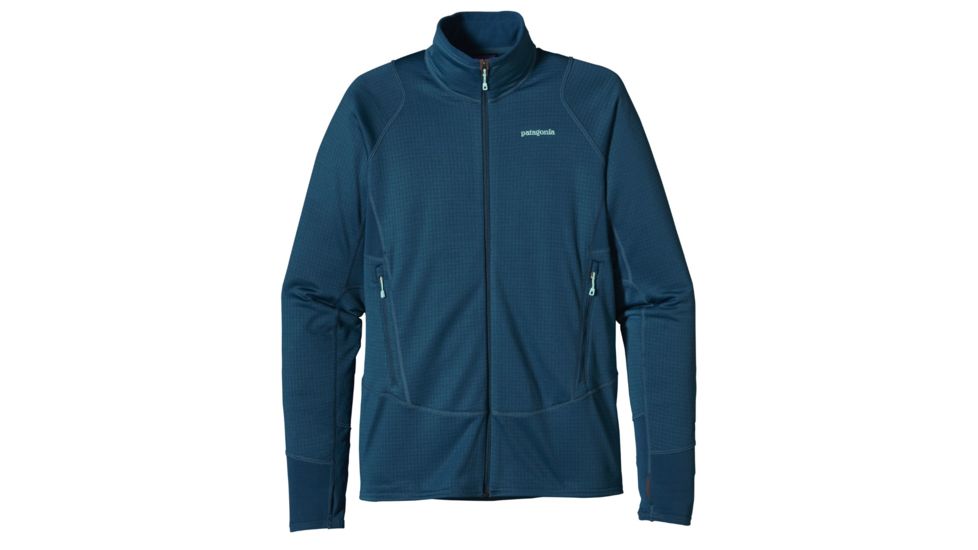 Patagonia R1 Full-Zip Jacket - Men's-Glass Blue-Small