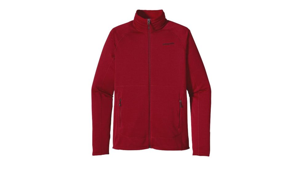 Patagonia R1 Full-Zip Jacket - Mens-Large-Classic Red