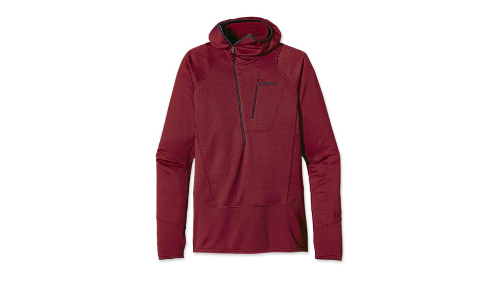 Patagonia R1 Hoody - Men's-Wax Red-Small