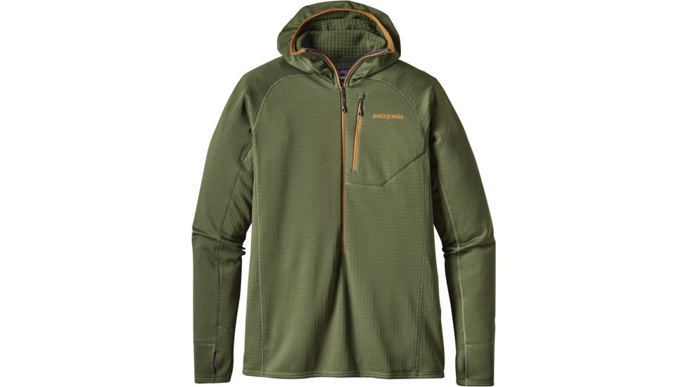Patagonia R1 Hoody - Men's-X-Small-Buffalo Green