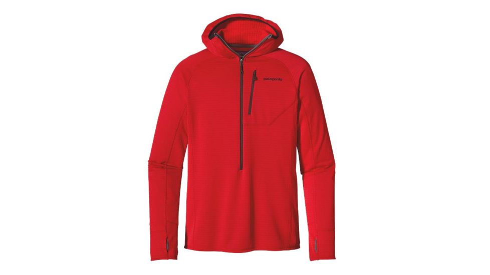 Patagonia R1 Hoody - Mens-Large-French Red