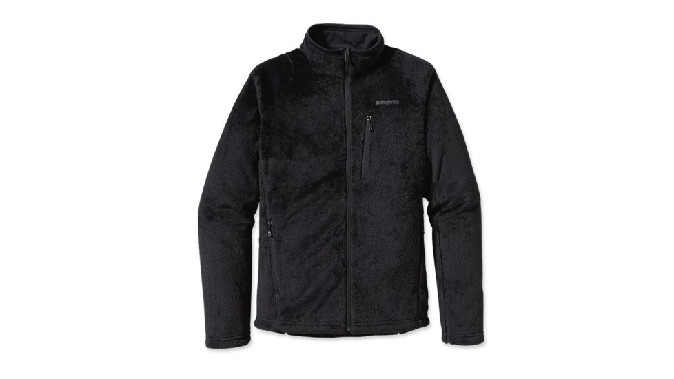 Patagonia R4 Jacket - Men's-Black w/Forge Grey-Small