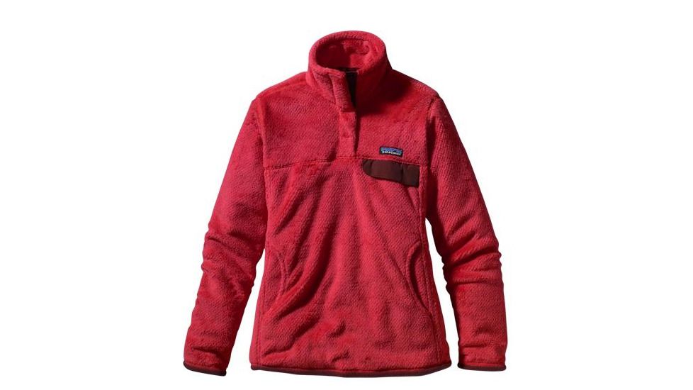 Patagonia Re-Tool Snap-T Pullover - Women's-Tomato-Large