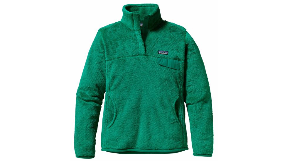 Patagonia Re-Tool Snap-T Pullover - Women's-Medium-Impact Green/Impact Green