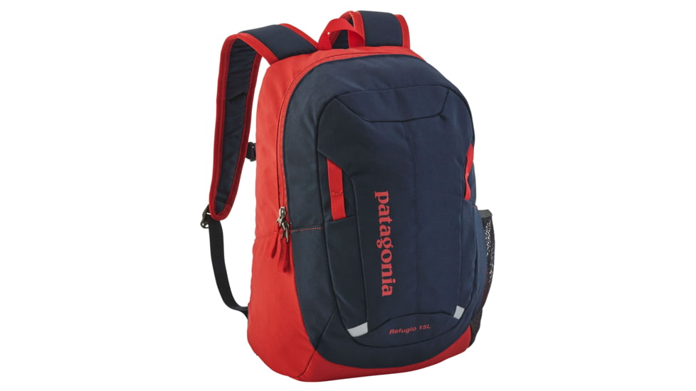Patagonia Refugio 15 L Backpack - Kid's-Navy Blue/Ramble Red
