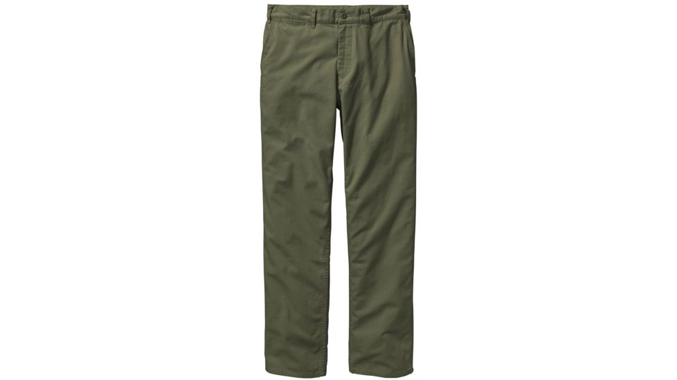 Regular Fit Duck Pant - Mens -Fatigue Green-34 Waist-Long Inseam