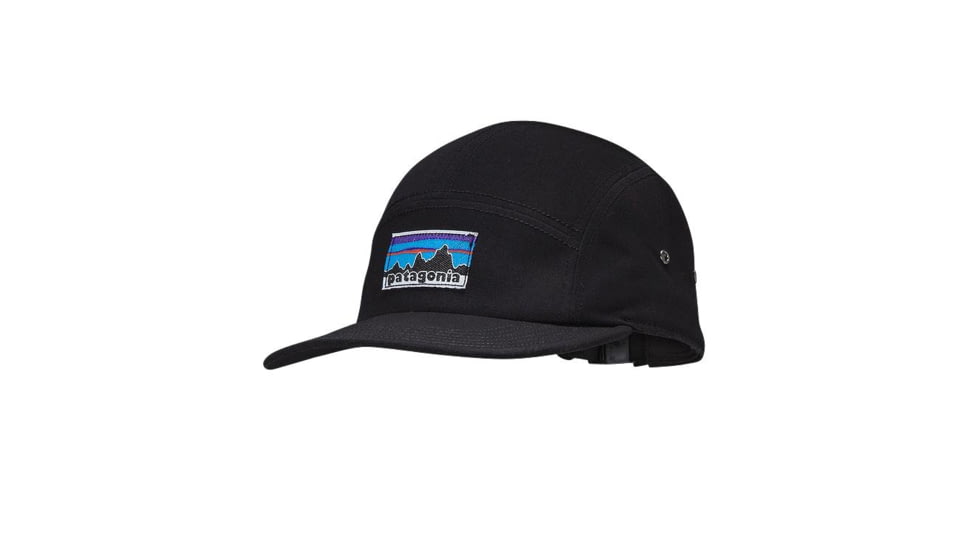 Patagonia Retro Fitz Label Tradesmith Cap - Mens-Black