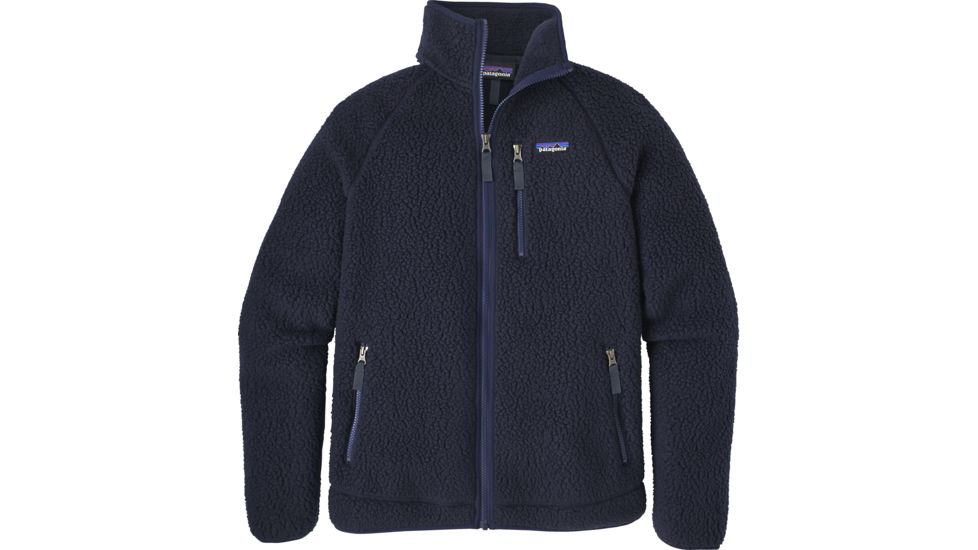 Patagonia Retro Pile Jacket - Men's-Navy Blue-Small
