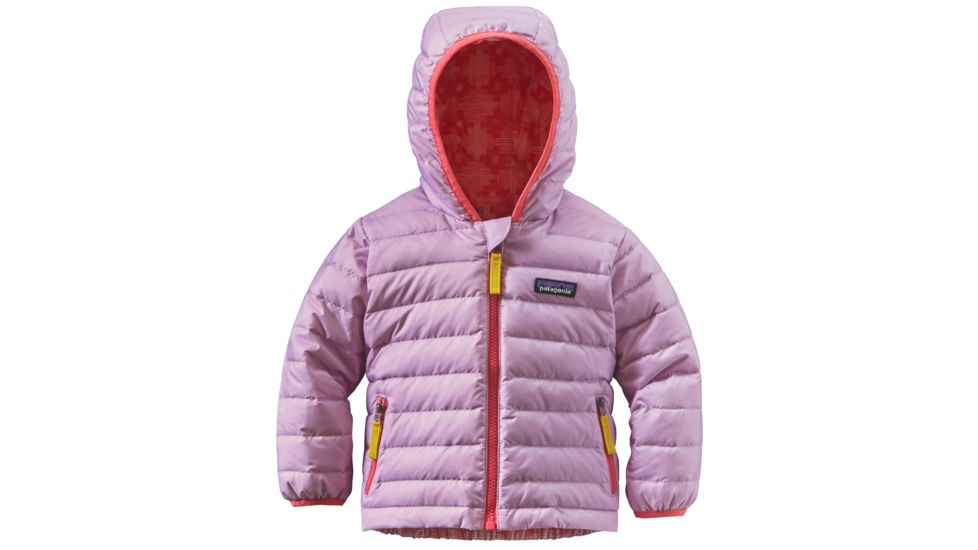 Patagonia Reversible Down Sweater Hoody - Baby-Dragon Purple-12M
