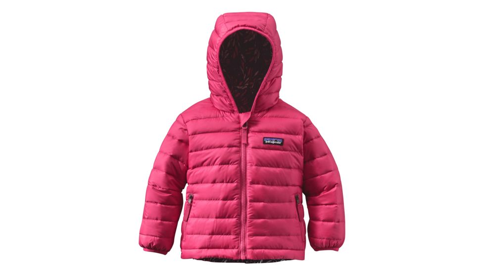 Patagonia Reversible Down Sweater Hoody - Baby-Magic Pink-6M