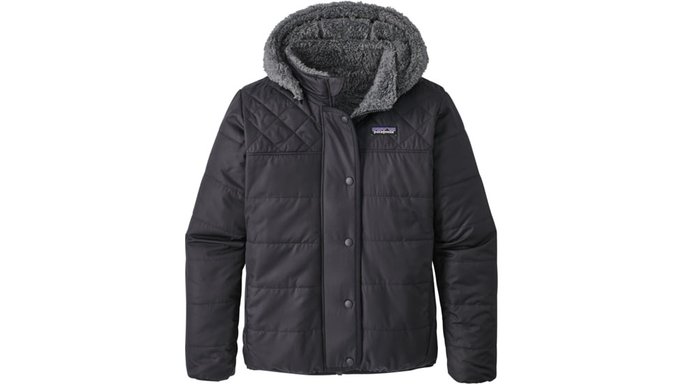 Patagonia Reversible Dream Song Hoody - Girls'-Black-Large