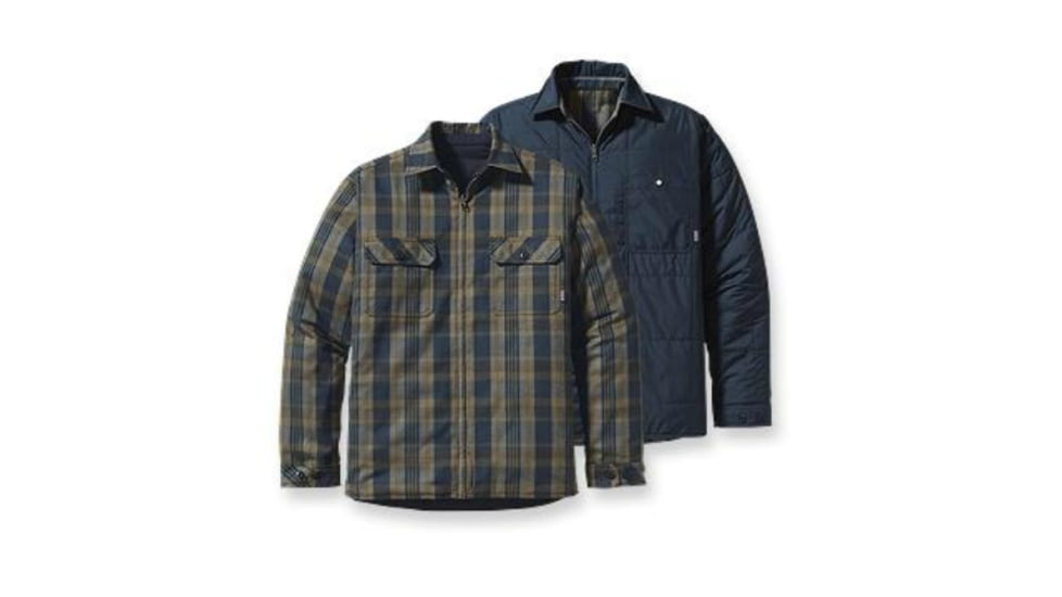 Blue Flannel Reversible Jacket main image 1