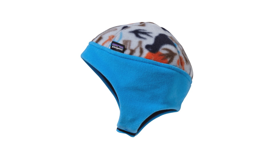 Patagonia Reversible Synchilla Hat - Baby-Arctic Kin/Pebble Grey-12M