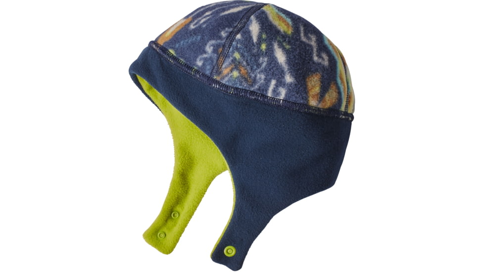 Patagonia Reversible Synchilla Hat - Baby-Oso Rios/Navy Blue-5T