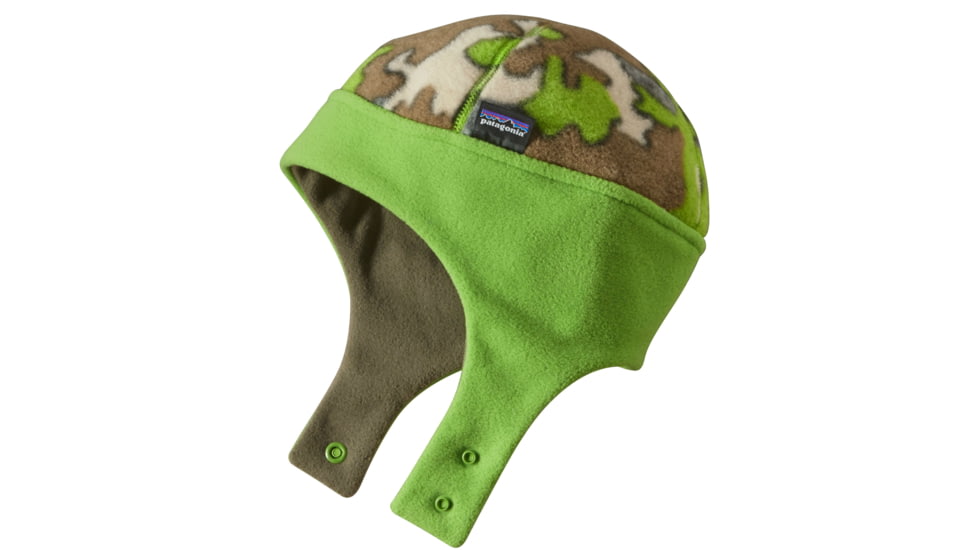 Patagonia Reversible Synchilla Hat - Baby-Sycamore Camo/Hydro Green