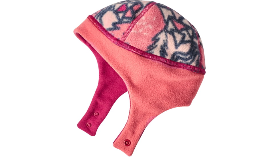 Patagonia Reversible Synchilla Hat - Baby-Waterfall/Feather Pink-6M