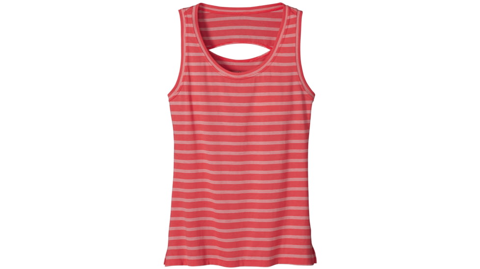 Shallow Seas Tank - Womens -Miles Stripe/Shock Pink-X-Small