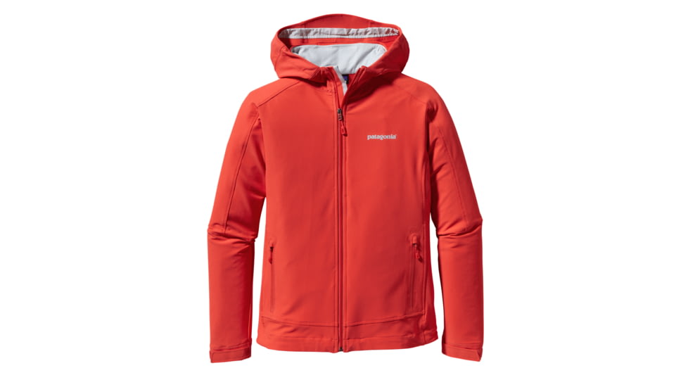 Patagonia Simple Guide Hoody - Women's-Black/Catalan Coral-Medium