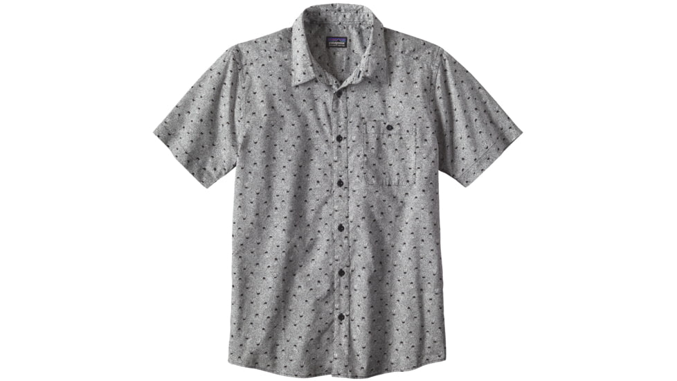 Patagonia Slim Fit Go To Shirt - Men's-Jellyfish small/White-X-Large
