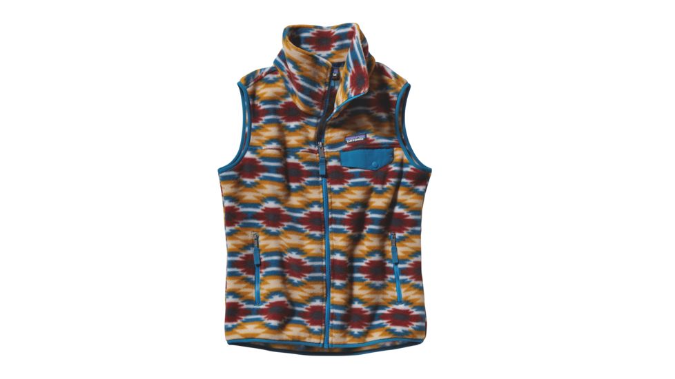 Patagonia Snap-T Vest - Womens -Wild Desert/Prairie Gold-X-Small
