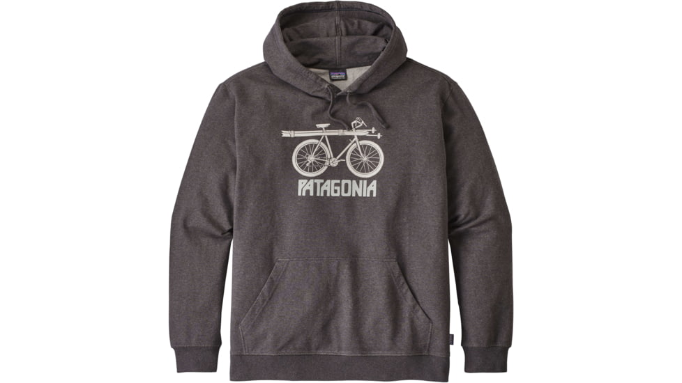 Patagonia Snow Cycle Midweight Hoody - Men's-Black-X-Small