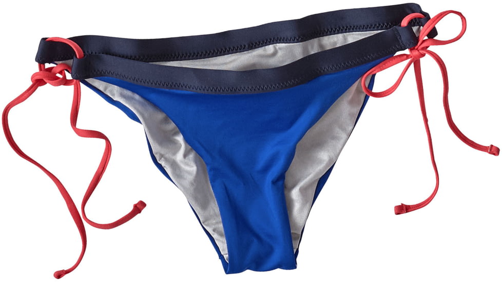 Patagonia Solid Nanogrip Side Tie Bikini Bottom - Women's -Viking Blue-Small