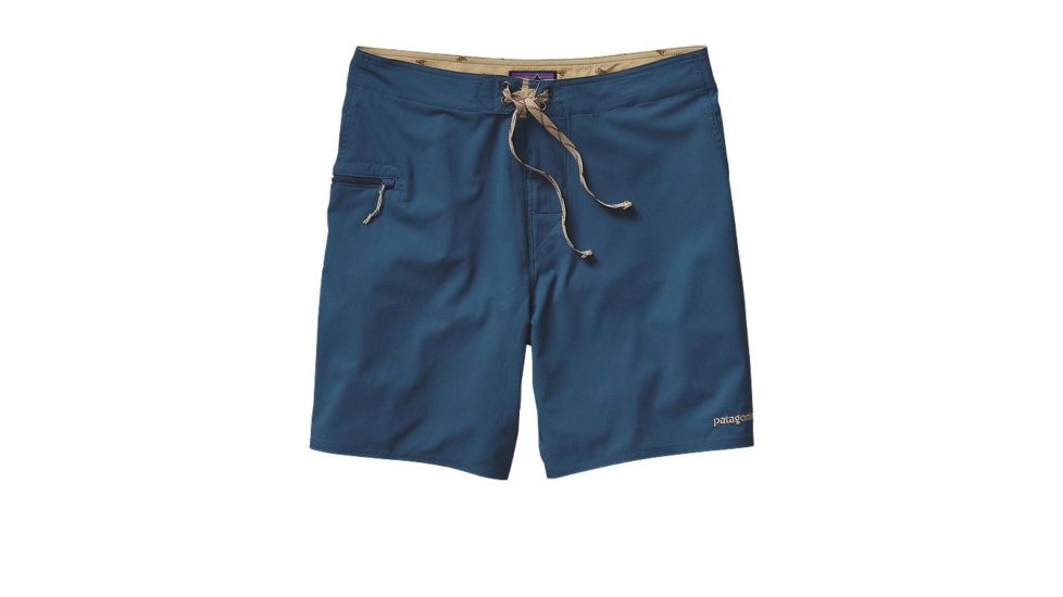 Patagonia Solid Stretch Planing 18 Inch Board Short - Men's-Glass Blue-18 in-31 Waist