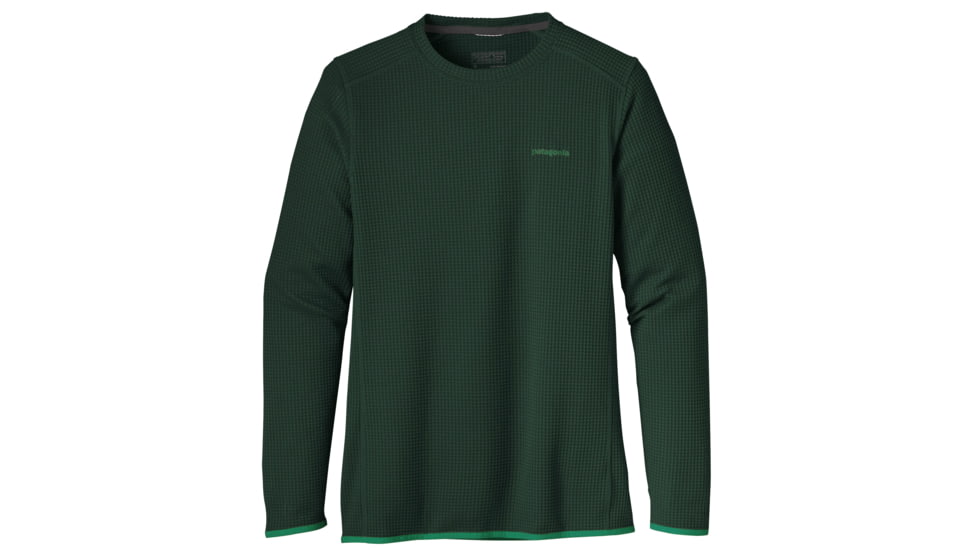 Patagonia Speed Waffle Crew - Men's -Carbon-Large