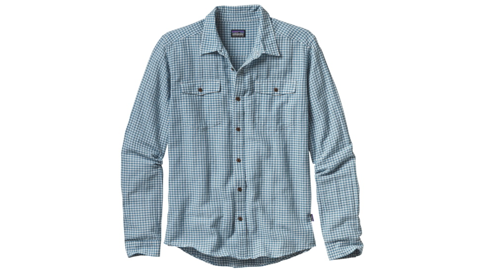 Steersman Long Sleeve Shirt - Mens -Cholla/Catalyst Blue-Medium