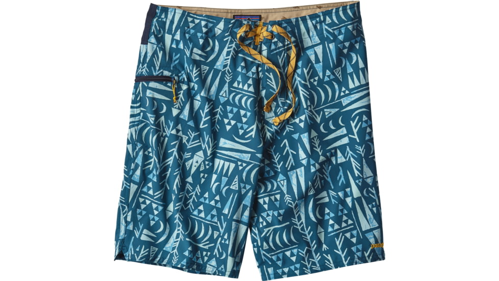 Patagonia Stretch Planing 20 in Board Shorts - Men's-Surf Runner/Radar Blue-20 in-28 Waist