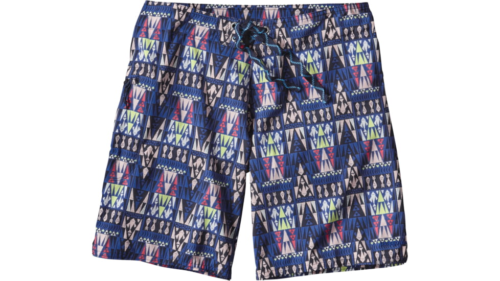 Patagonia Stretch Planing Board Short 8 In - Women's -Tribal Geo Multi/Navy Blue-6