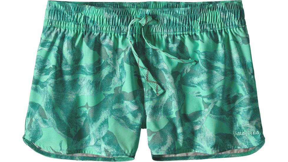 Patagonia Stretch Planing Micro Short 2 In - Women's -Monsoon Kelp/Galah Green-X-Large
