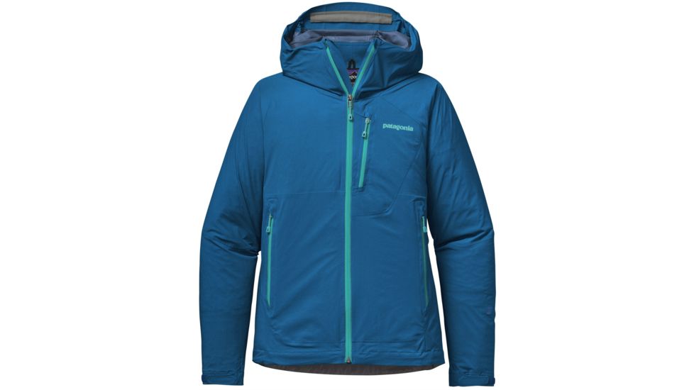 Stretch Rainshadow Jacket - Womens -Bandana Blue-X-Small