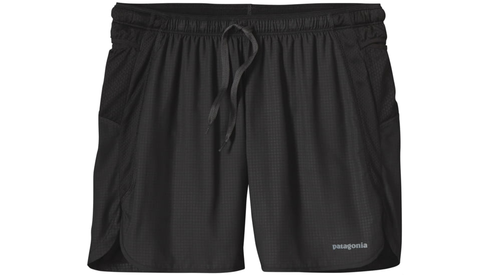 Patagonia Strider Pro Shorts 5 Inches - Men's-Tumalo Grid/Black-Small
