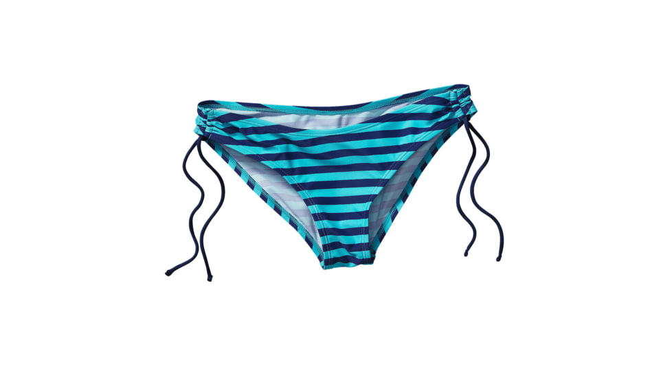 Sunamee Side Tie Bottoms - Womens-Vista Stripe/ Channel Blue-X-Small