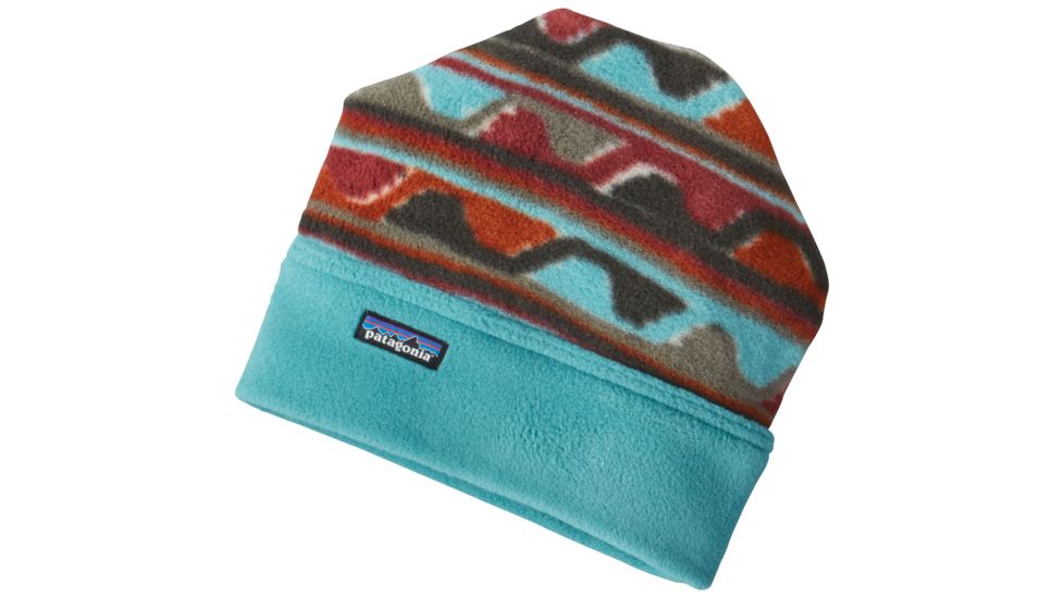 Patagonia Synchilla Alpine Hat - Men's-Delta/Cinder Red-Small