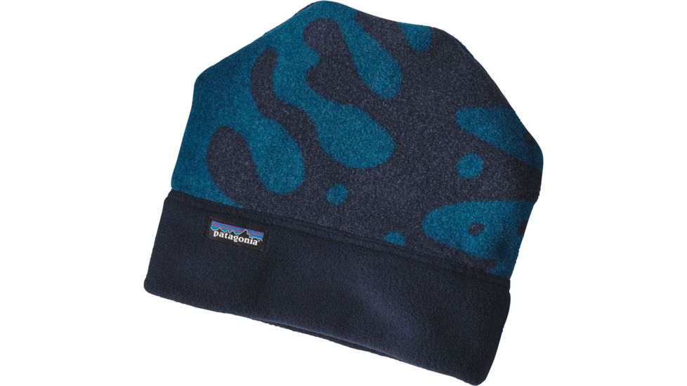 Patagonia Synchilla Alpine Hat - Men's-Ferns/Big Sur Blue-Small