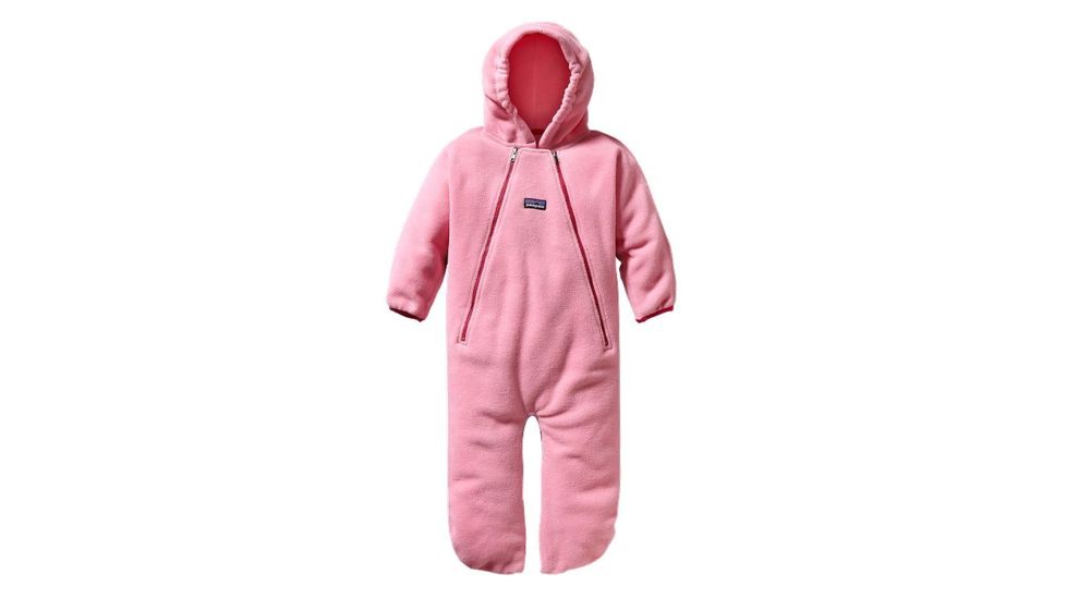 Patagonia Synchilla Fleece Bunting - Infant-Rosy Posy Pink-3M